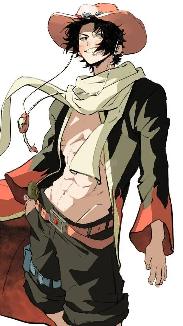 ai character: Portgas D. Ace background
