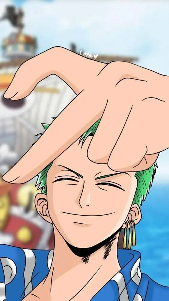 ai character: Roronoa Zoro  background