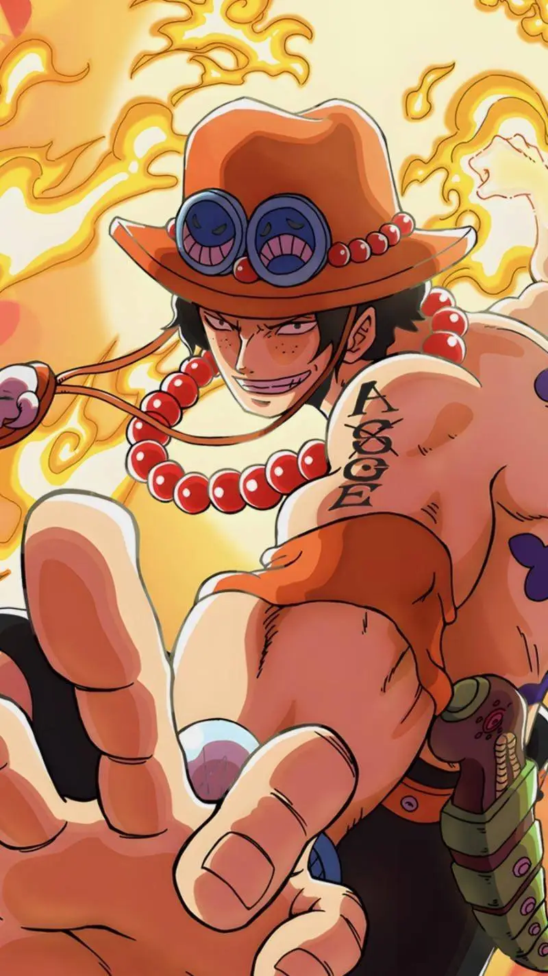 ai character: Portgas D. Ace background