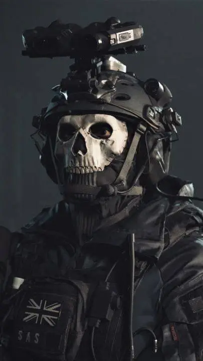 ai character: Ghost background