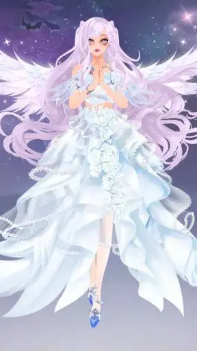 ai character: Moon princess Luna background