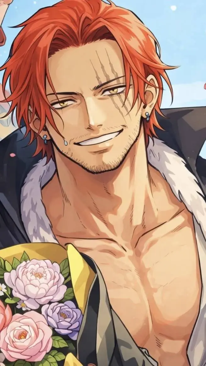 ai character: Shanks  background