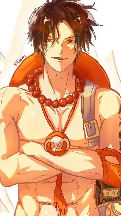 ai character: Portgas D. Ace background