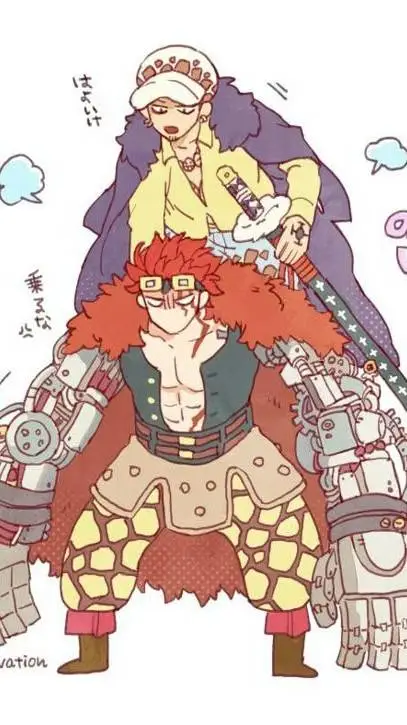 ai character: Kidd and Law background