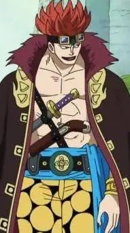 ai character: Eustass Kidd  background