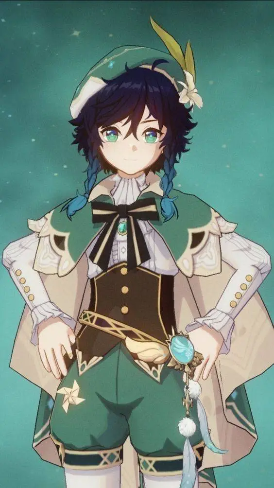 ai character: Venti background