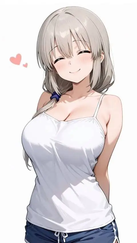 ai character: uzaki tsuki  background