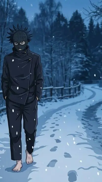 ai character: ❄️ JJK SNOW ❄️ background