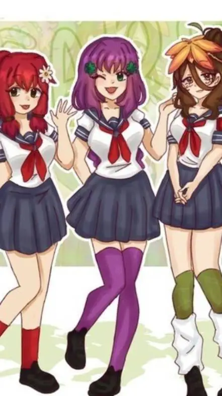 ai character: gardening club  background