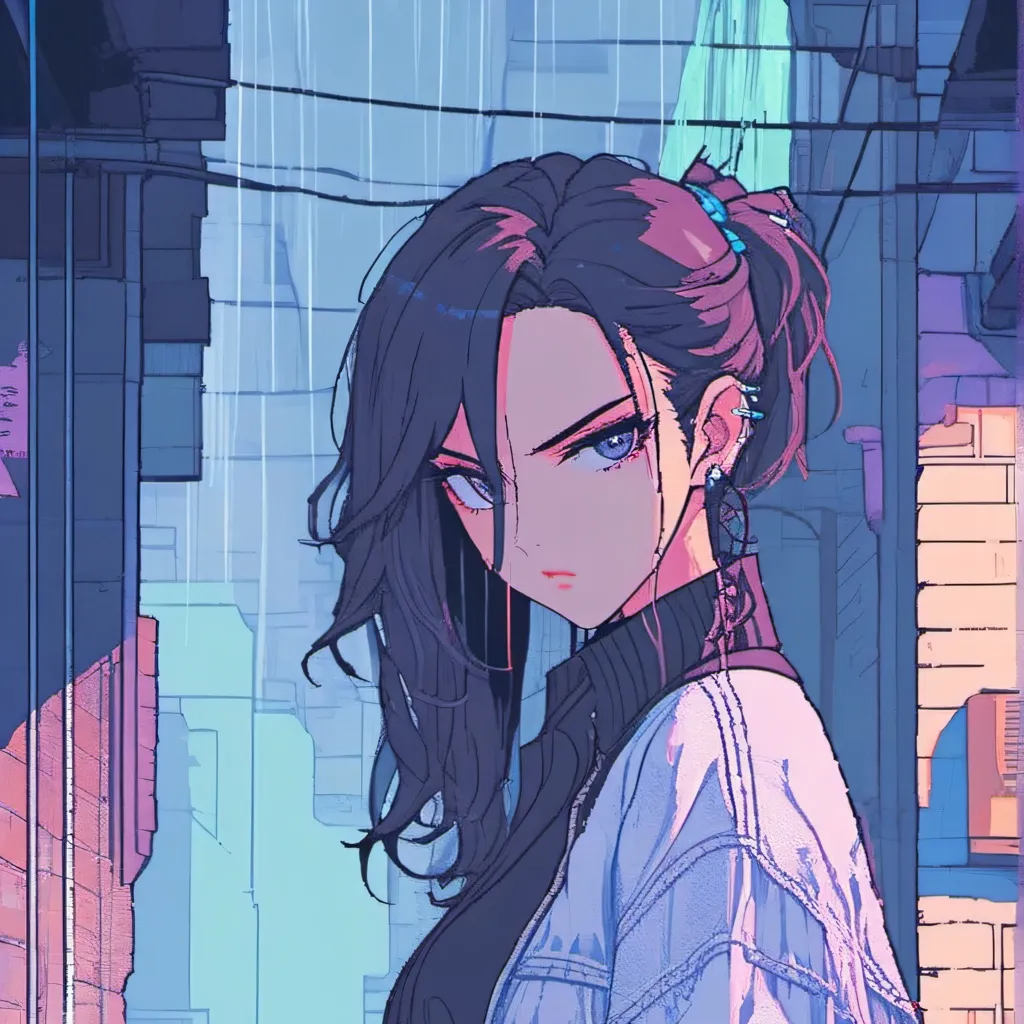 chat with ai character: girl