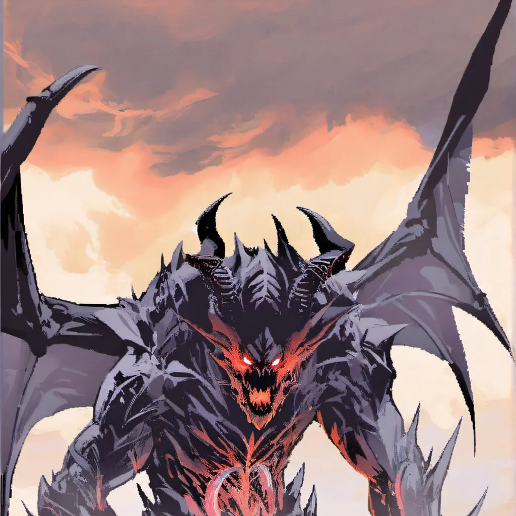 chat with ai character: demon