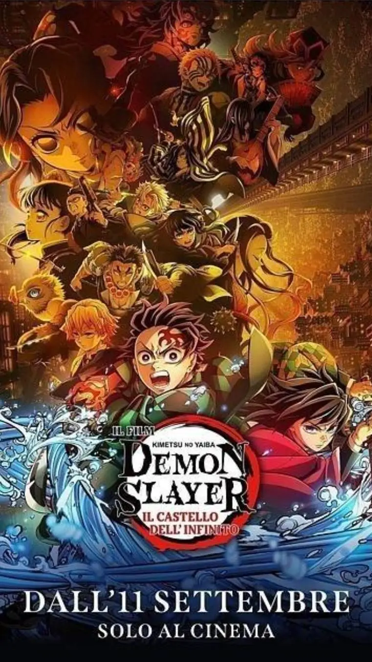 ai character: demon slayer  background