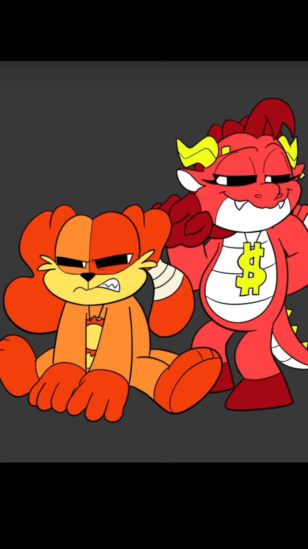 ai character: Dogday Injured background