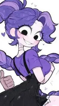 ai character: lily love braids  background