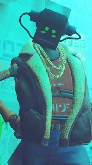 ai character: Blazer background