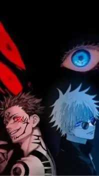 ai character: sukuna and gojo background