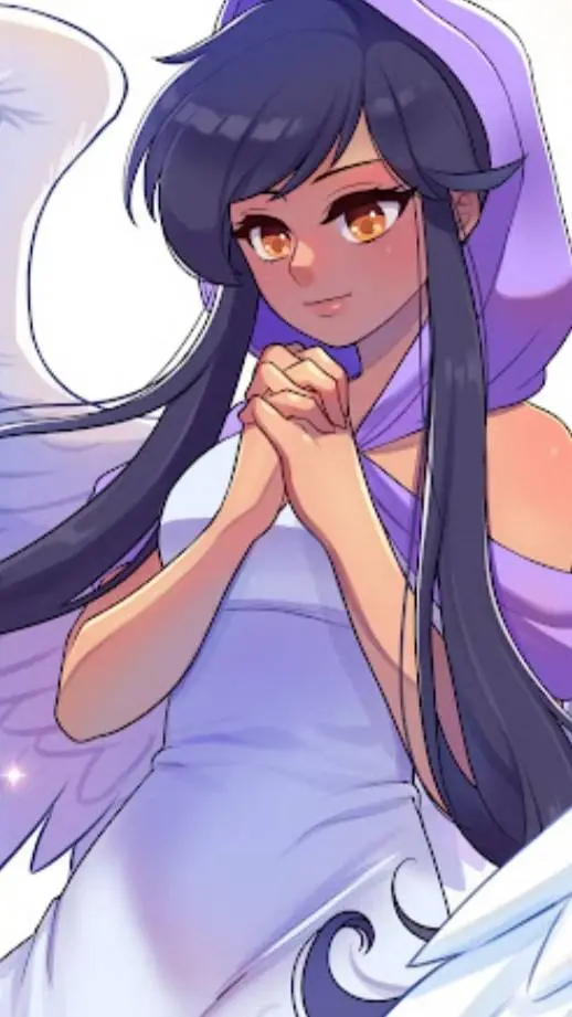 ai character: When angels fall  background