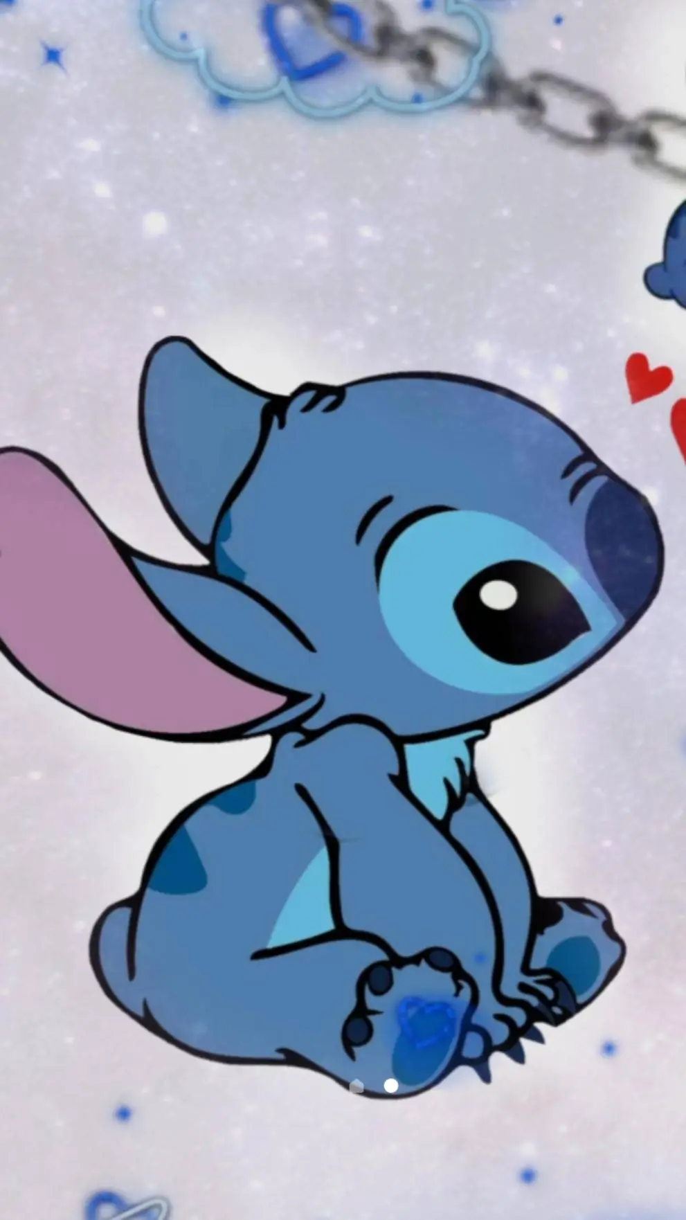 ai character: stitch background