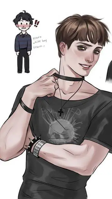 ai character: Byler n+g background
