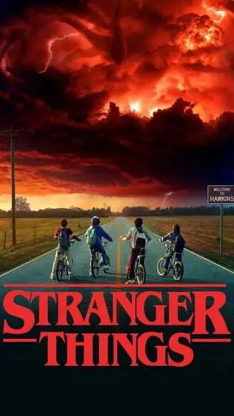 ai character: Stranger things background