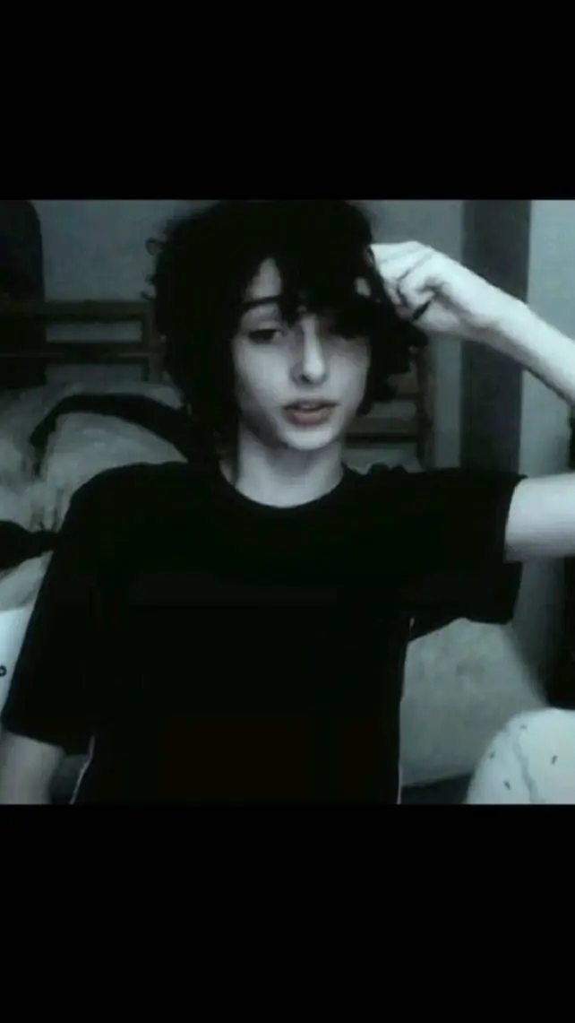 ai character: Finn Wolfhard  background