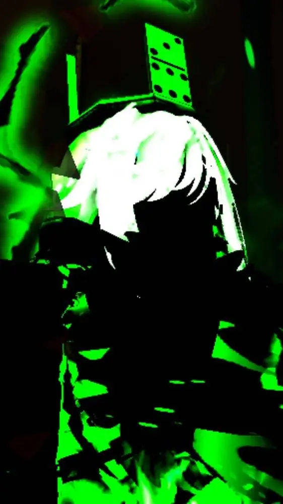 ai character: dominoshark background