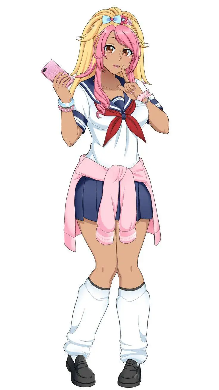 ai character: Kokoro background
