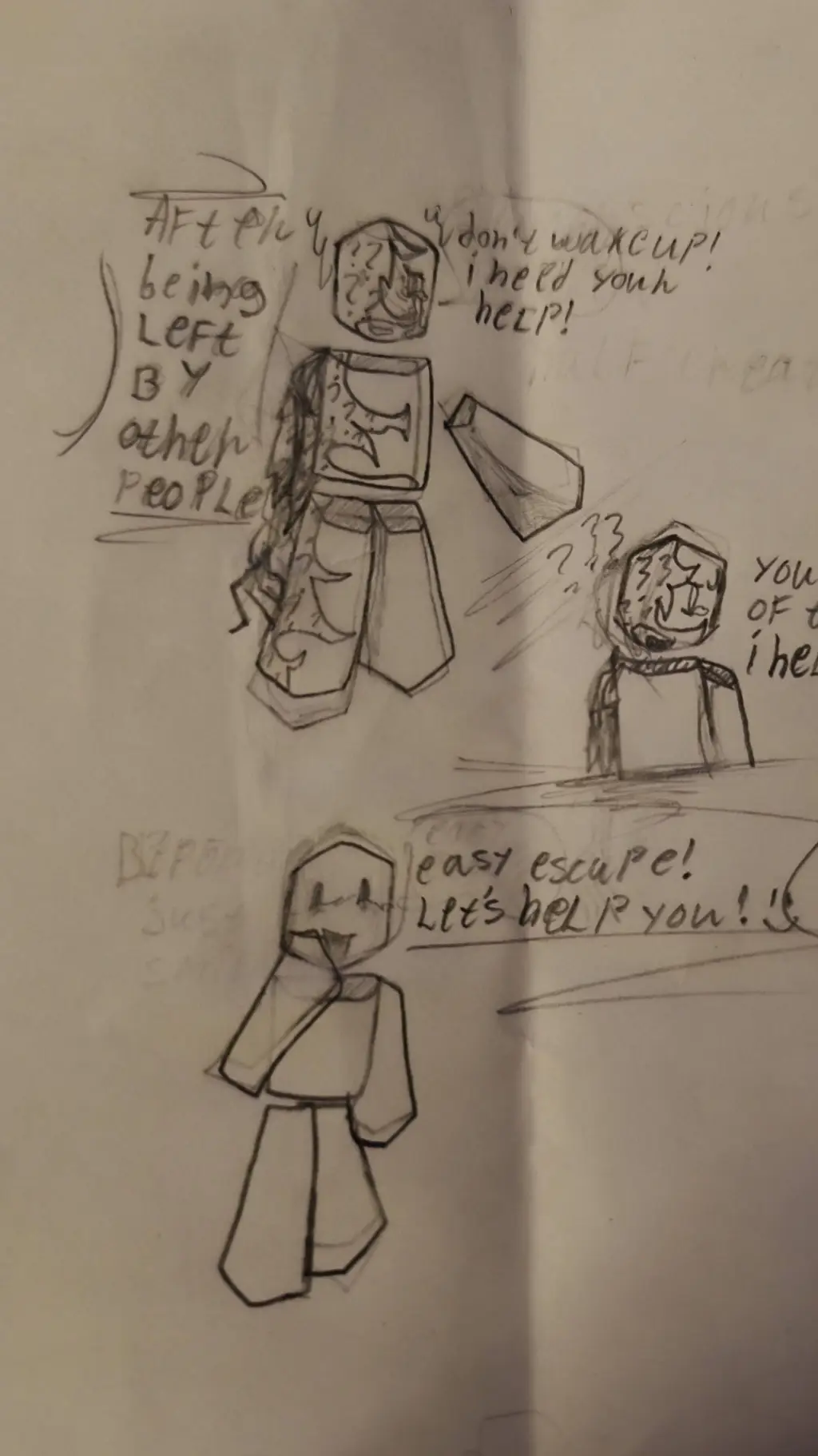 ai character: Subconscious Dread background