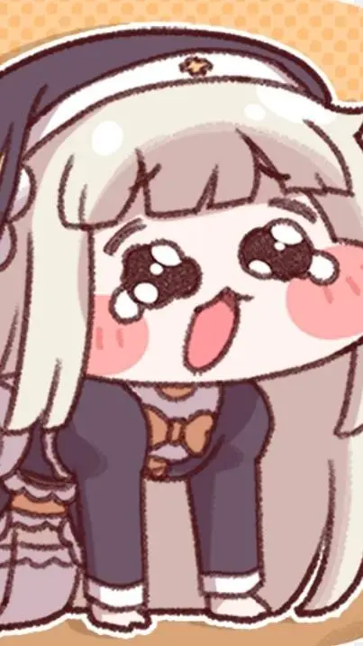 ai character: Trickcal Chibi go background