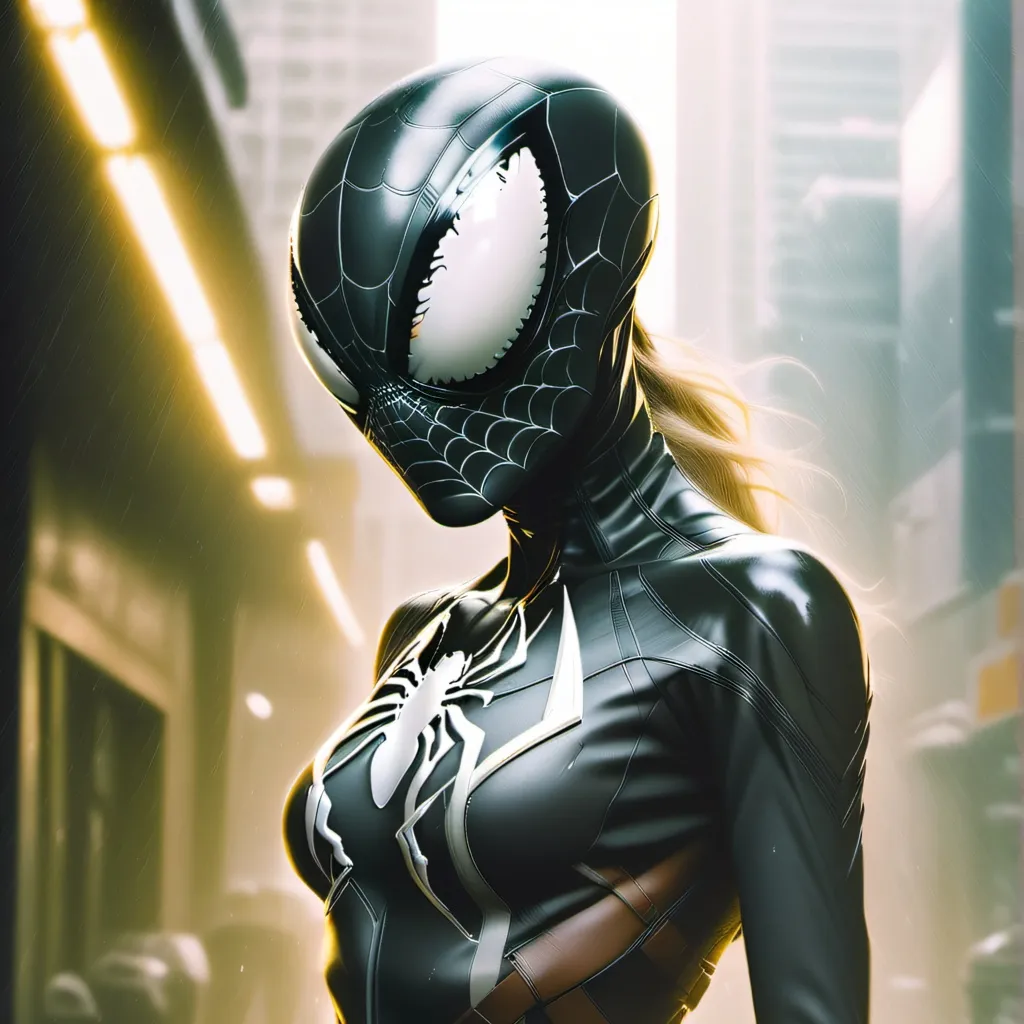 chat with ai character: she venom suit