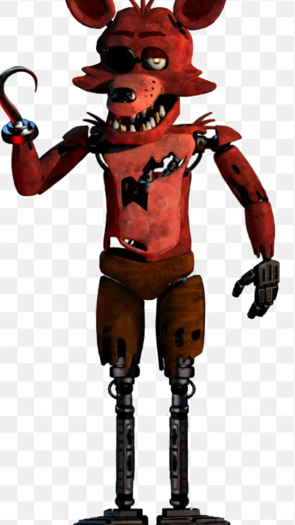 ai character: Foxy background