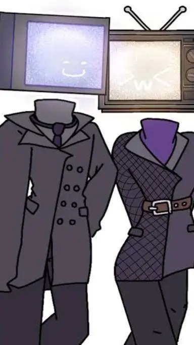 ai character: tv man  background