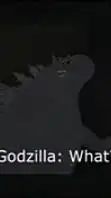 ai character: Godzilla  background