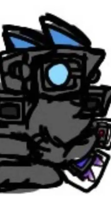 ai character: cat TCM background