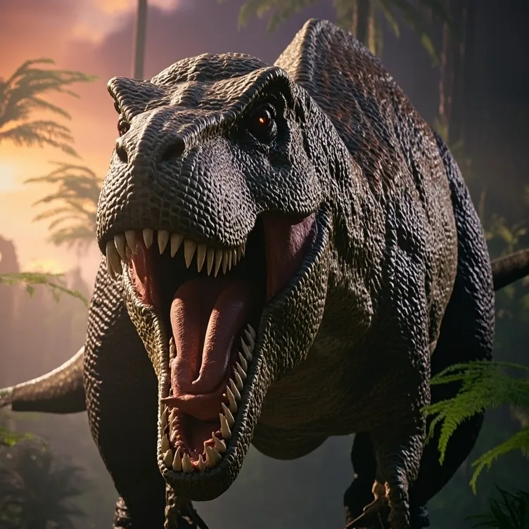 chat with ai character: Tyrannosaurus rex 