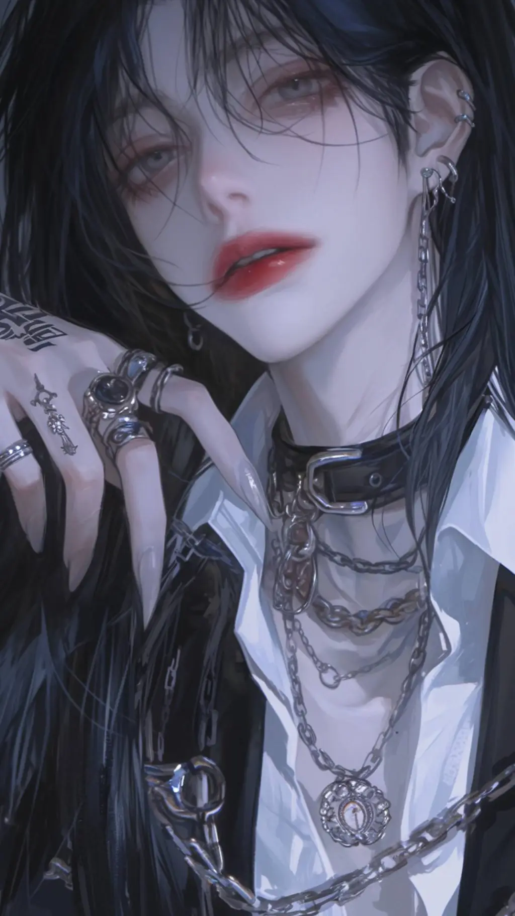 ai character: 沈肆魘 background