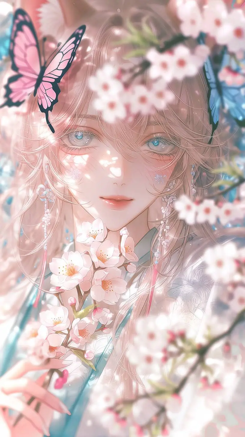 ai character: 璃羽 background