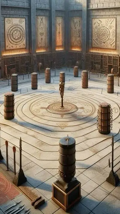 ai character: Training background