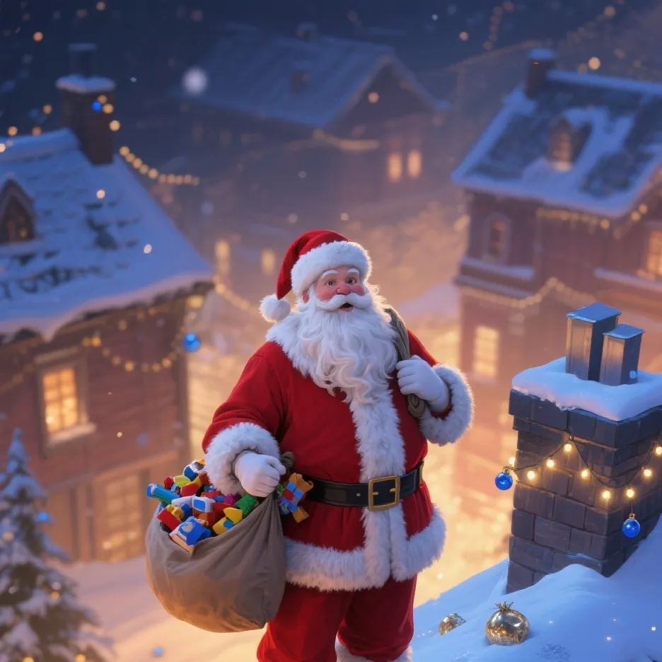 chat with ai character: santa 2025