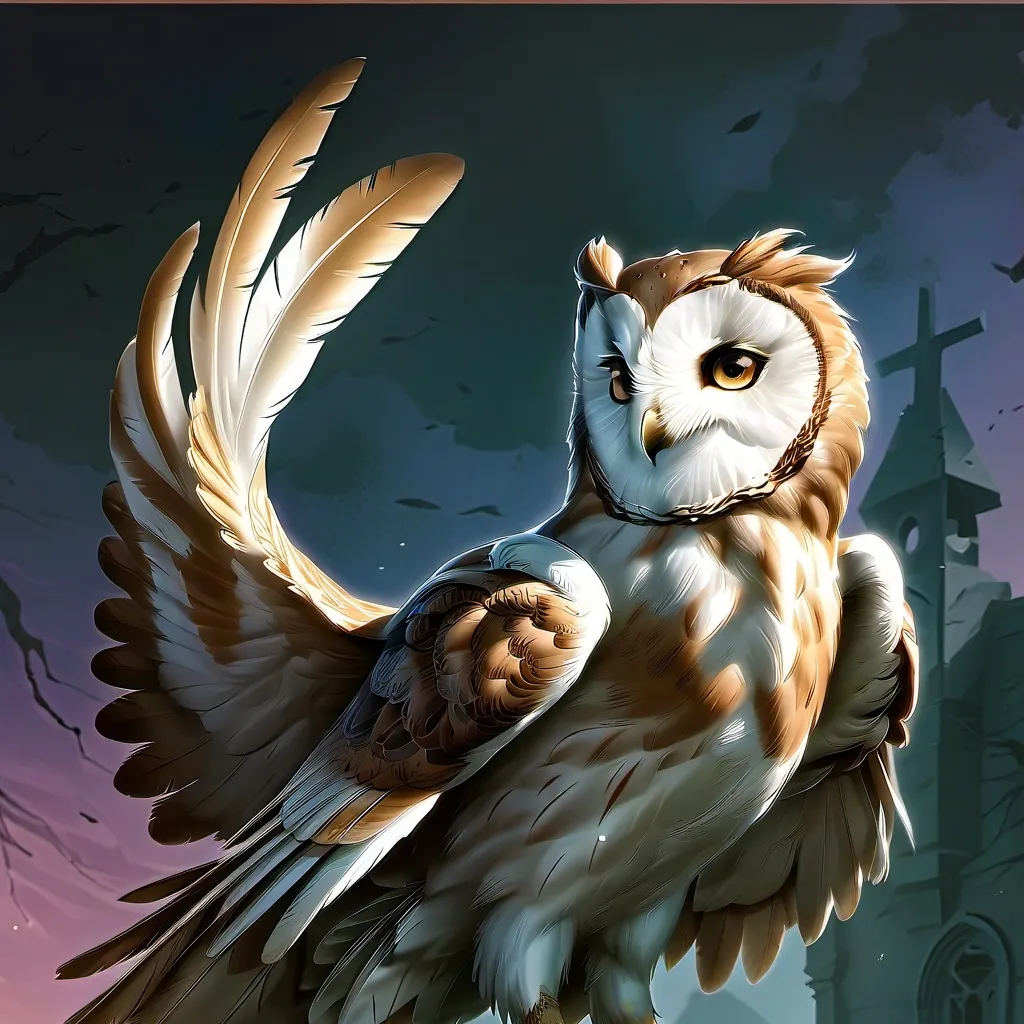 chat with ai character: owl boss battle