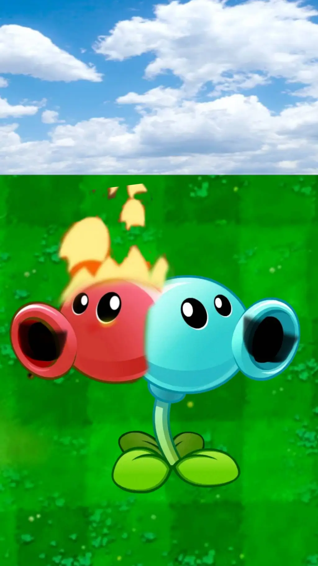 ai character: split firelce  background