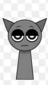 ai character: gray  background