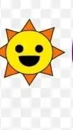 ai character: mr sun  background