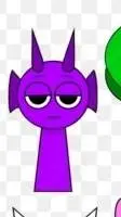ai character: durple  background