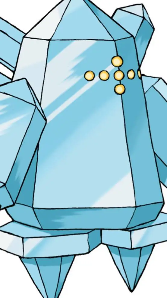 ai character: regice  background