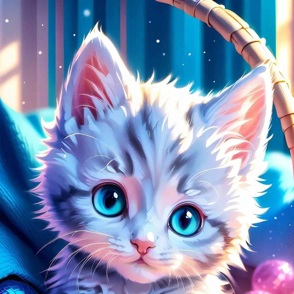 chat with ai character: bora the baby cat