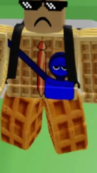 ai character: mr waffles background