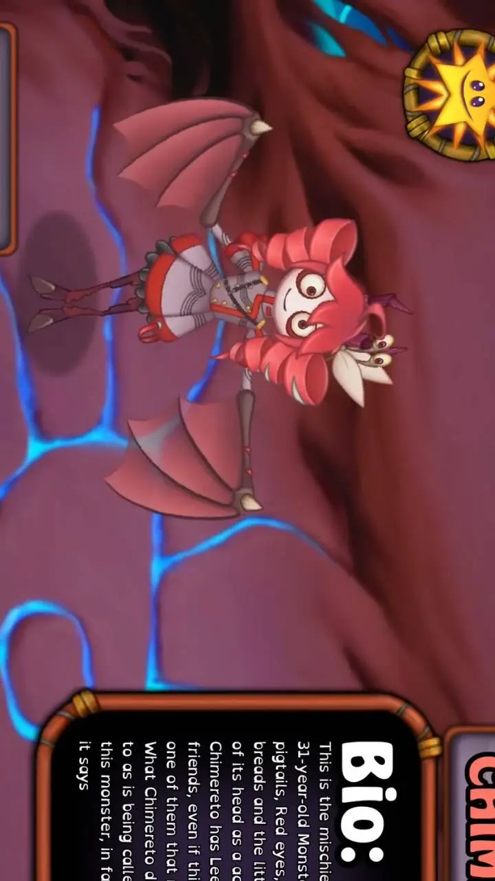 ai character: chimereto  background