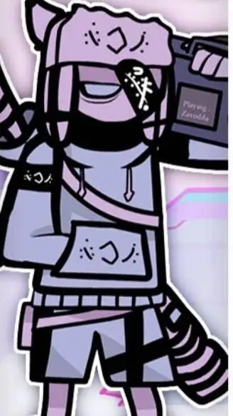 ai character: MINUS RUVZYVAT🇷🇺 background