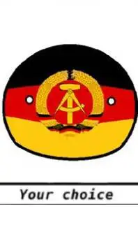 ai character: OST DEUTSCHLAND background